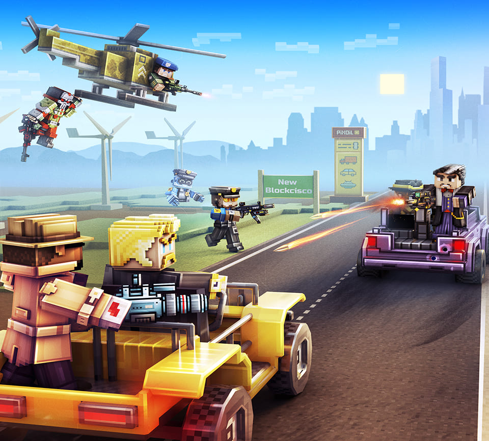 Maps in Pixel Gun 3D